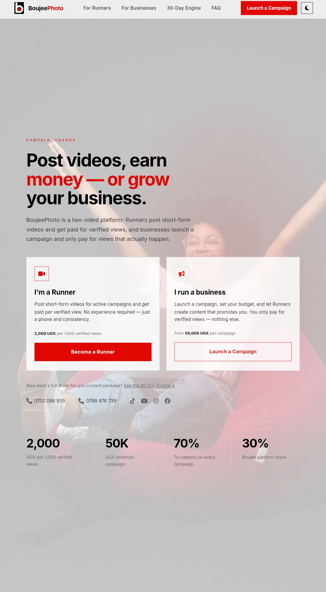 BoujeePhoto website